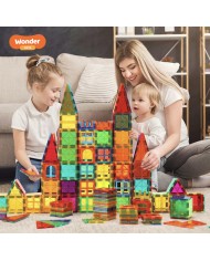 MAGNETIC TILES Classic 100-Piece The ORIGINAL Magnet Building Toys