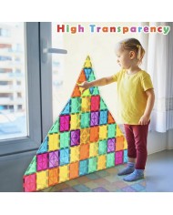 MAGNETIC TILES Classic 100-Piece The ORIGINAL Magnet Building Toys