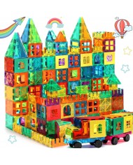 MAGNETIC TILES Classic 100-Piece The ORIGINAL Magnet Building Toys