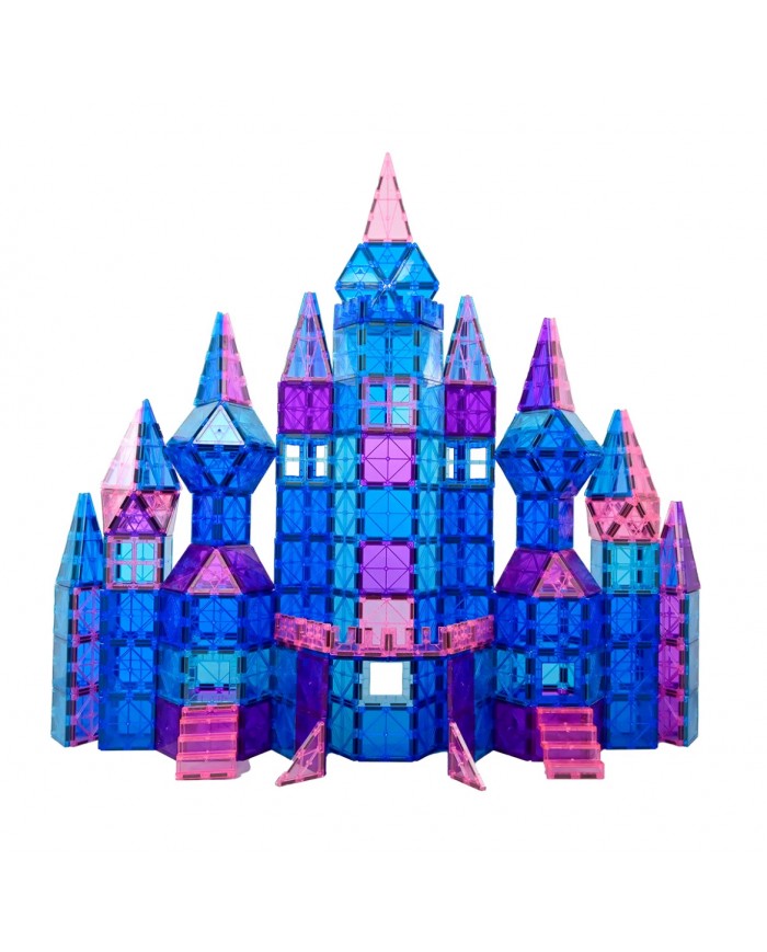 Frozen Princess Castle 34 Pieces Magnetic Tiles, Perfect Birthday Gift