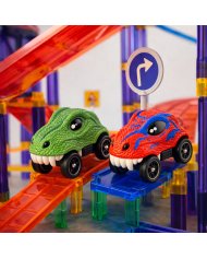 Dino Race Cars Electric Magnetic Track Add-On (2 Cars)